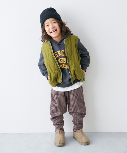 devirock（デビロック） パンツ RICH WARM 裏シャギー プリント