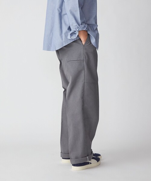 美品　SHIPS別注ディッキーズ　チノパン　サイズL　グレー Dickies チノパン 「SHIPS別注」Dickies: ダブルニー ホップ