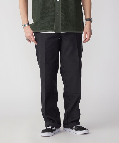 美品【SHIPS別注】Dickies: ダブルニー ホップサック パンツ SHIPS｜【SHIPS別注】Dickies: ダブルニー ホップサック パンツ