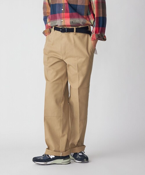 美品【SHIPS別注】Dickies: ダブルニー ホップサック パンツ SHIPS｜【SHIPS別注】Dickies: ダブルニー ホップサック パンツ
