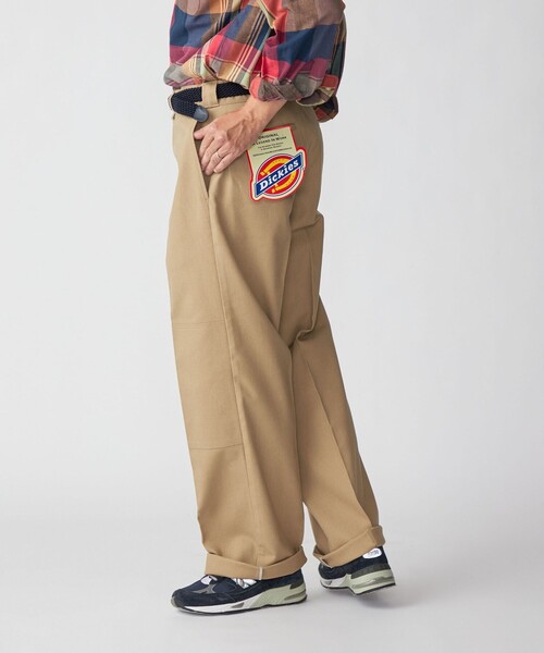 美品【SHIPS別注】Dickies: ダブルニー ホップサック パンツ SHIPS｜【SHIPS別注】Dickies: ダブルニー ホップサック パンツ