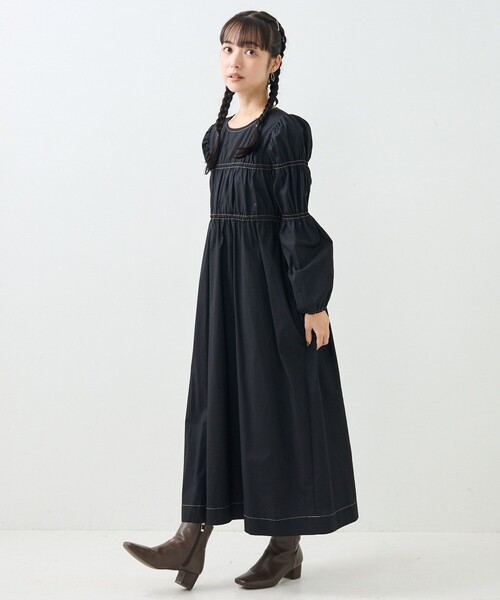 FREAK'S STORE（フリークスストア） ワンピース バックリボン 配色