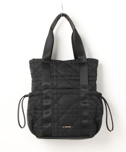 LA BAGAGERIE デイバック リュック グリッドキルティング