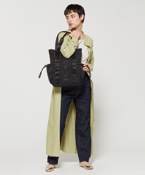 LA BAGAGERIE デイバック リュック グリッドキルティング