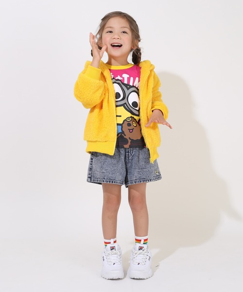 Bape Kids ミニオンズ パーカ 110 + おまけボトムス コスプレにも Bape Kids ミニオンズ パーカ 110 + おまけボトムス コスプレにも