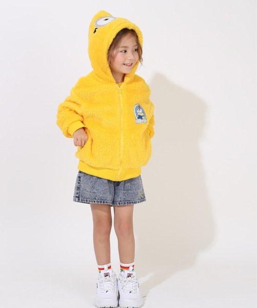 Bape Kids ミニオンズ パーカ 110 + おまけボトムス コスプレにも Bape Kids ミニオンズ パーカ 110 + おまけボトムス コスプレにも