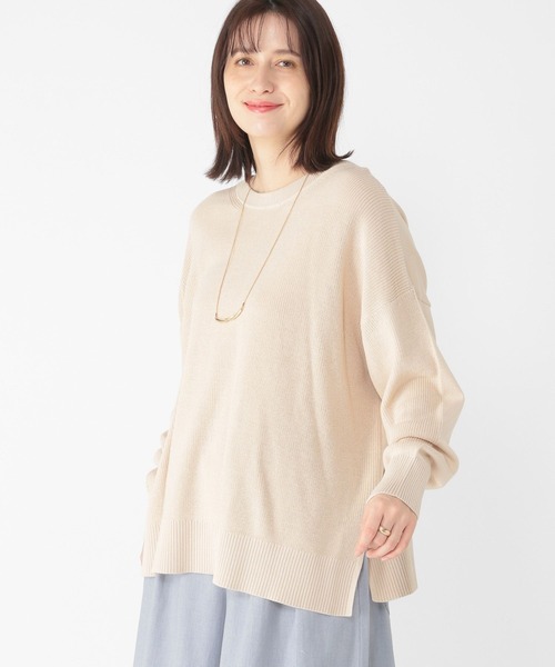 FUJITO コットン　ニット12ゲージ　ブラック　サイズ　1　日本製 FUJITO (フジト) Knit T-Shirt / ニットTシャツ