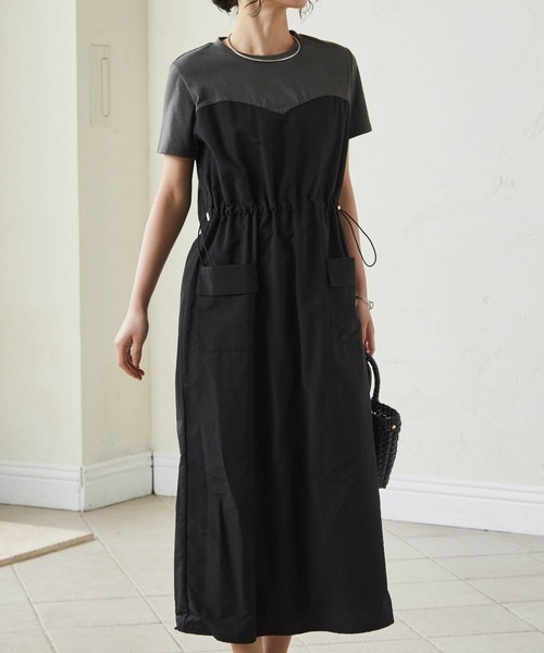 RANAN（ラナン） ワンピース 「全骨格華奢見え」ビスチェドッキング