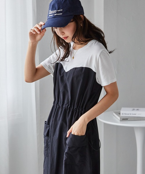 RANAN（ラナン） ワンピース 「全骨格華奢見え」ビスチェドッキング