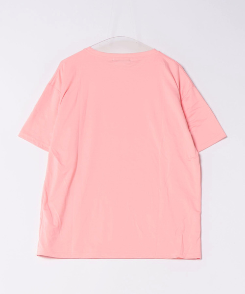 tobemikako 　　NOsWEA NO WAY tシャツ ビッグシルエットロゴプリントTシャツ レディース