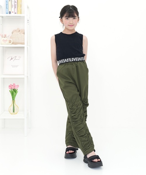 Bee des Bee パンツ シャーリングパンツ キッズ 子供服 女の子