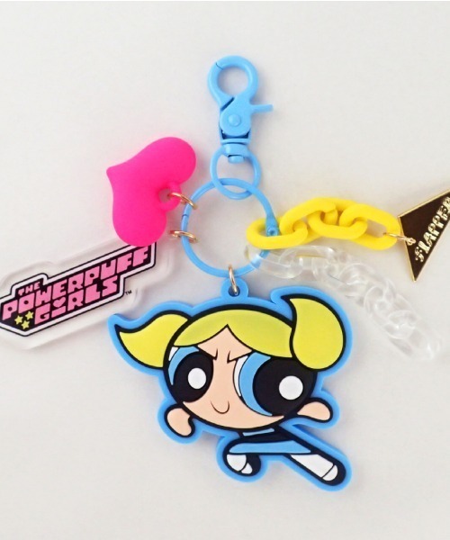 flapper_bags キーホルダー The Powerpuff Girls×Flapperじゃらじゃら