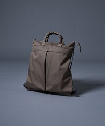 【UNITED ARROWS】レザーヘルメットバック UNITED ARROWS＞ シンセティック レザー ヘルメットバッグ