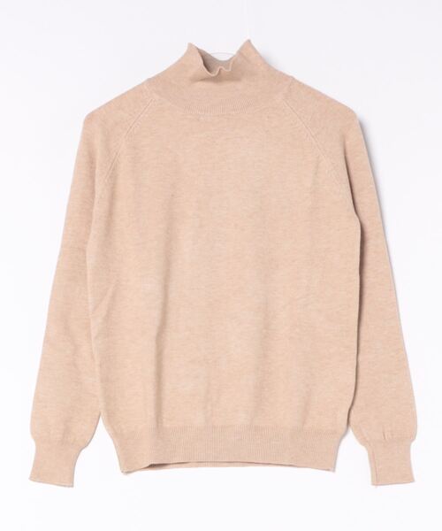 BLANC FICELLE ニット セーター ラグラン タートル セーター