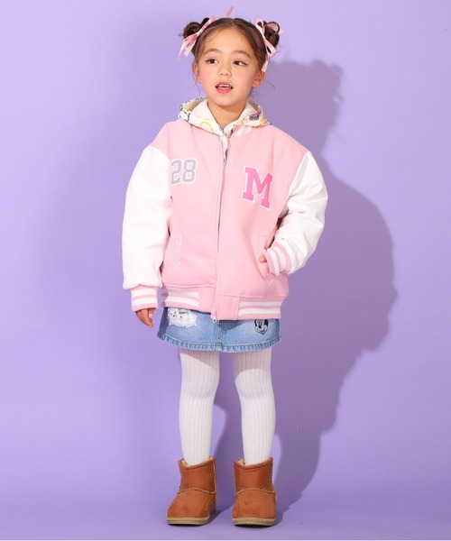 Disney（ディズニー） スタジャン アウター 親子お揃い スタジャン