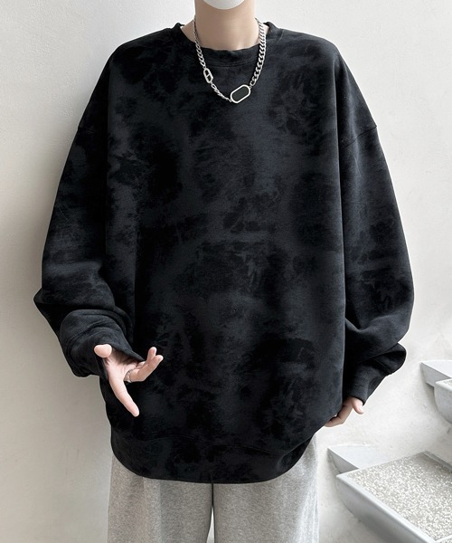 【MIS PRODUCT】 Pigment Heavy Sweat トレーナー MD Anderson - CHAMPION Strikethrough Fleece Crewneck