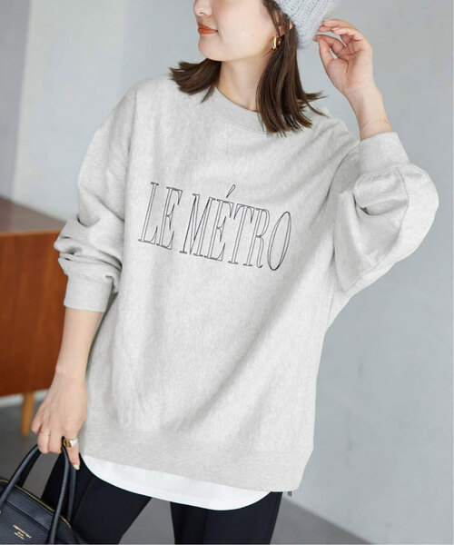 SLOBE IENA LE MÉTROスウェット SLOBE IENA スウェット 「WEB限定/追加5」LE METRO レディース