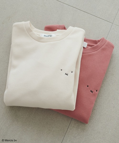 Miffy（ミッフィー） トレーナー スウェット 「miffy/ミッフィー」胸