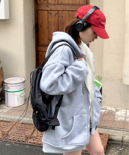 パーカー 裏ボア ジップアップパーカー レディース : ZOZOTOWN Yahoo 