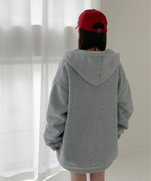 パーカー 裏ボア ジップアップパーカー レディース : ZOZOTOWN Yahoo