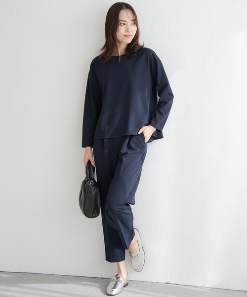 美品 クミキョク YUNSA 高級生地 パンツスーツ セットアップ 総裏 黒 新着ファッション - 美品 クミキョク YUNSA 高級生地 パンツ