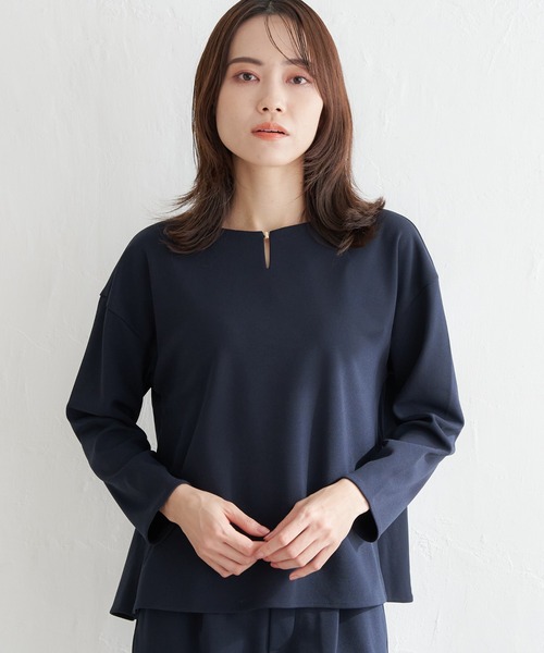 ikka（イッカ） パンツドレス GOKU楽 長袖セットアップ : ZOZOTOWN