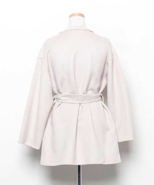 SHIPS（シップス） ノーカラーコート 36 ベージュ レディース