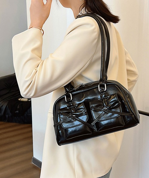 ボストンバッグ レディース 旅行 ブランド repetto 大容量 リボン 黒 repetto レペット ダッフルバッグ ボストンバッグ GLIDE