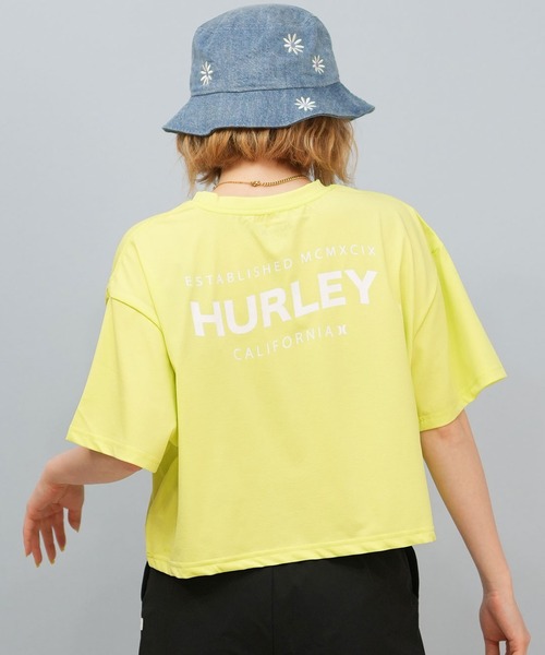 tシャツ Hurley/ハーレー Tシャツ/水陸両用/UVケア/ラッシュガード WSRG251011 レディース