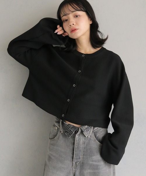 cheriella カーディガン 「cheriella」前後2WAYショート丈