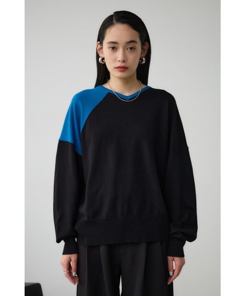 AZUL BY MOUSSY（アズールバイマウジー） ニット セーター ショルダー