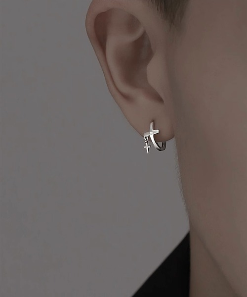 美品!ジャスティンデイビス SEJ480 DANGLING CROSS ピアス DANGLING CROSS ピアス | ジャスティン デイビス（JUSTIN DAVIS