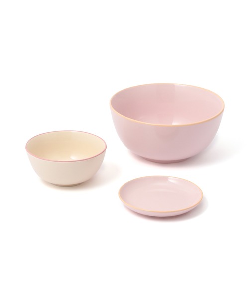 食器 オルディカラフル てがるごはん 食器3点セット ピンク | Francfranc | 03
