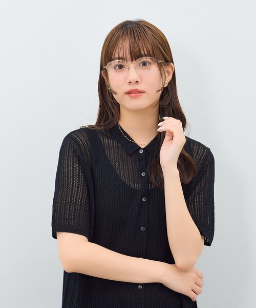 Zoff（ゾフ） 伊達メガネ メガネ 眼鏡 ボストン型 メガネ｜メタル