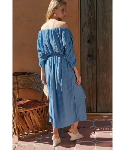 Estella.k エステラケー シルク混 ドラマティック ロングワンピース Estella.k エステラケー シルク混 ドラマティック ロング
