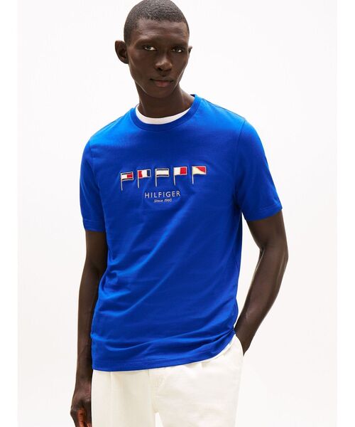 TOMMY HILFIGER（トミー・ヒルフィガー） tシャツ ヒルフィガーマルチ 