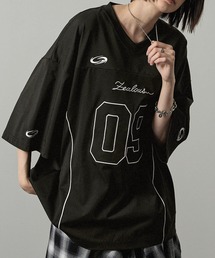 tシャツ 「Alfred Alex」ゲームデザイン ナンバリング ビッグ