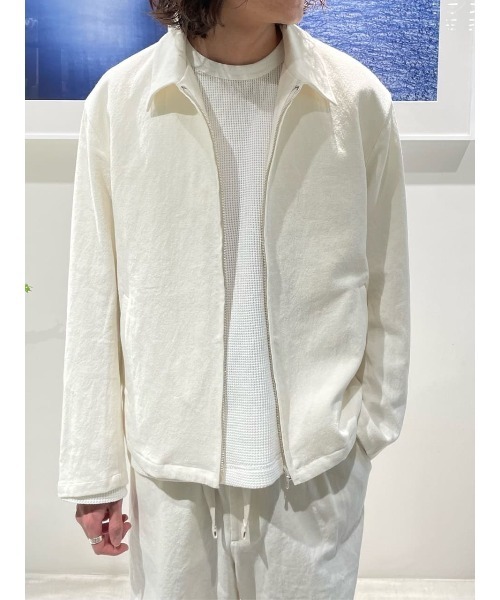 ジャケット・アウター sus-sous linen jacket SUSーSOUS ブルゾン アウター ESTNATION / SUS-SOUS コットン