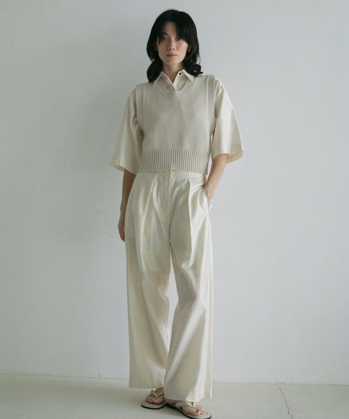 ànuke online store（アンヌーク） / Mix Knit VestMix Knit
