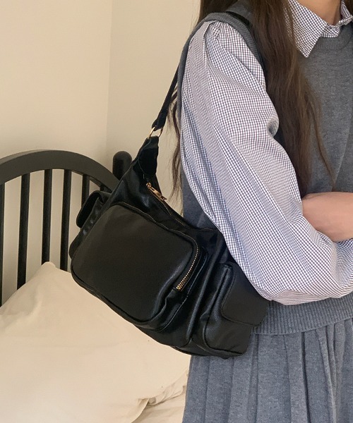 gossip!ロサンゼルス ショルダーバッグ バッグ Y2K マルチポケット