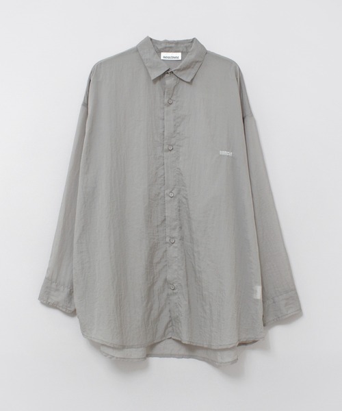 RNA ブラウス シャツ B2889 シアーBIGシャツ レディース