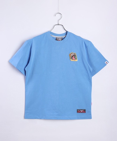 【激レア】GUHROOVY ブルー 半袖 Tシャツ XL グルーヴィー GRAF＆WU（グラフアンドウー） tシャツ 1BOOGHOST 名画Tシャツ 半袖