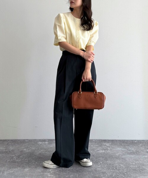 fredy emue チノパン 「低身長サイズ34有り」チノタックパンツ