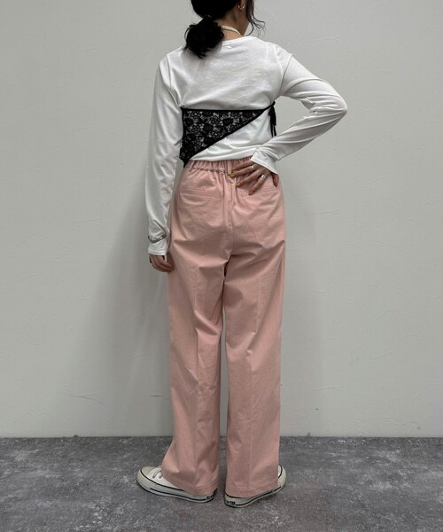 fredy emue チノパン 「低身長サイズ34有り」チノタックパンツ