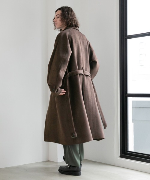 HARE（ハレ） チェスターコート SMALL ブラウン メンズ : ZOZOTOWN