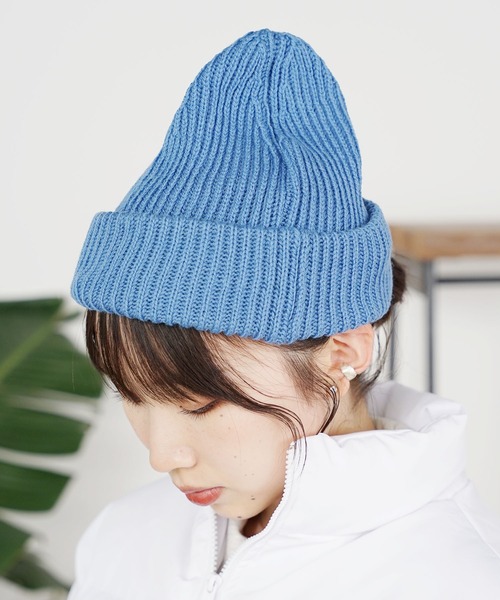 「Stuart Austin」 ニットキャップ FREE レッド メンズ_画像5