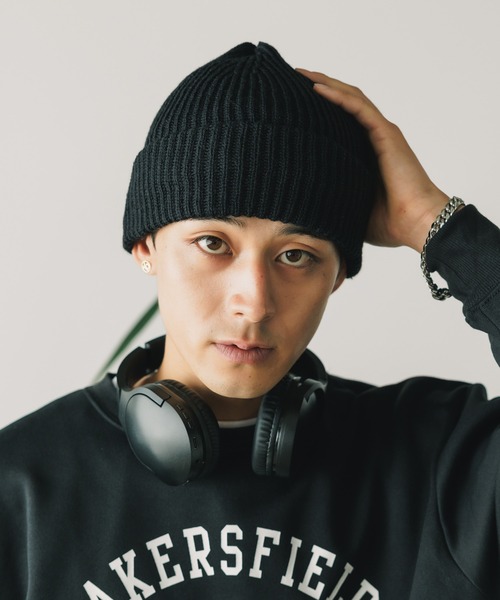 「Stuart Austin」 ニットキャップ FREE レッド メンズ_画像7