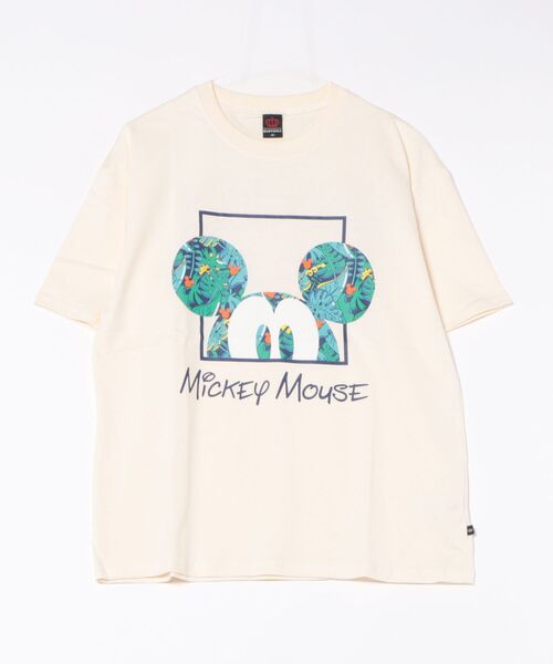 Disney（ディズニー） tシャツ 「綿100％」 親子お揃い リゾート柄T