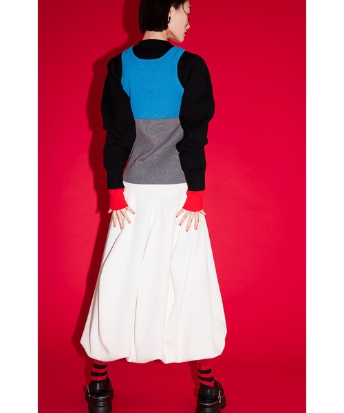 KaoOMMO⭐︎⭐︎新品・未使用品！！FLASK PATTERN CUT OMMO スカート FLASK PATTERN CUT SK : ZOZOTOWN Yahoo!店 - 通販