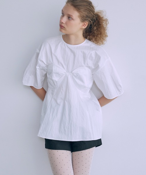 EN NEUME Bustier Design Blouse デザインブラウス EN NEUME ブラウス シャツ Bustier Design Blouse レディース
